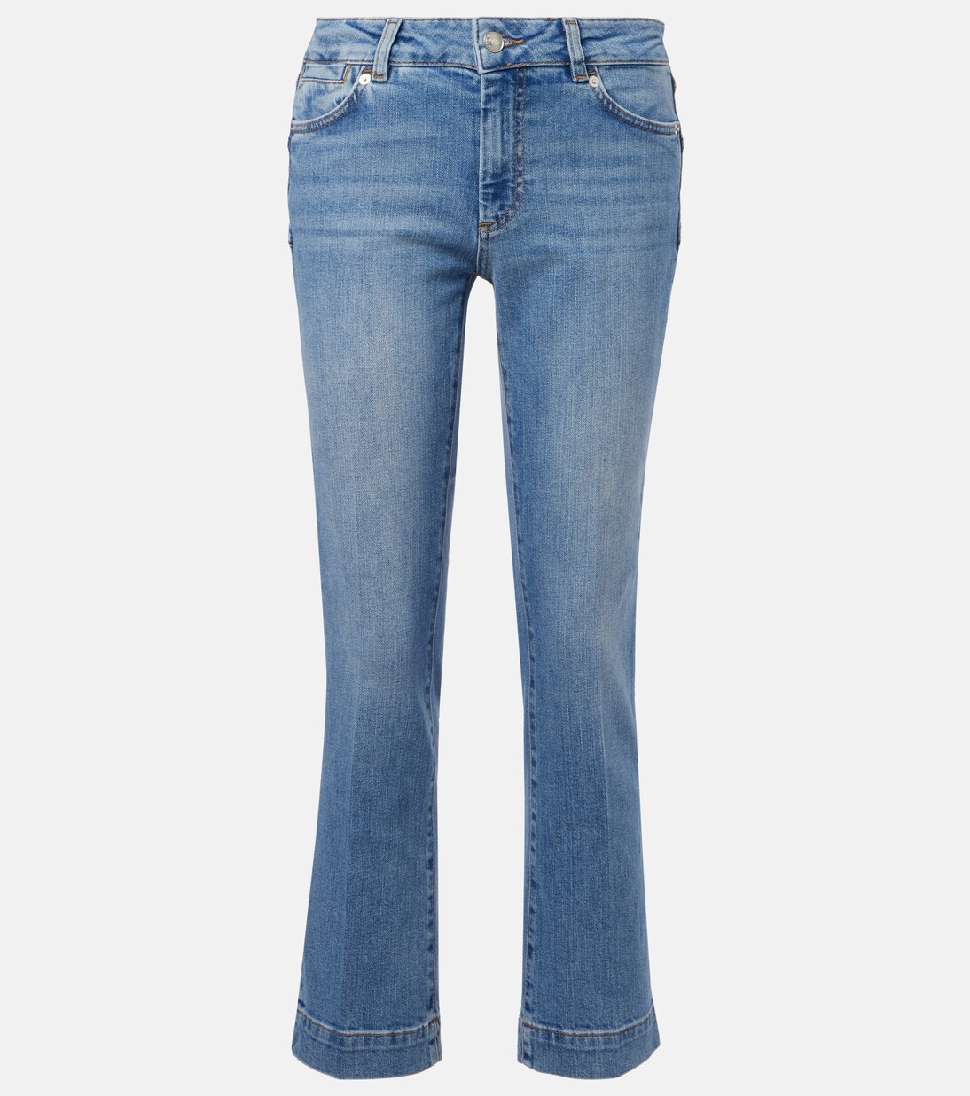 Schermo low-rise cropped bootcut jeans | Sportmax