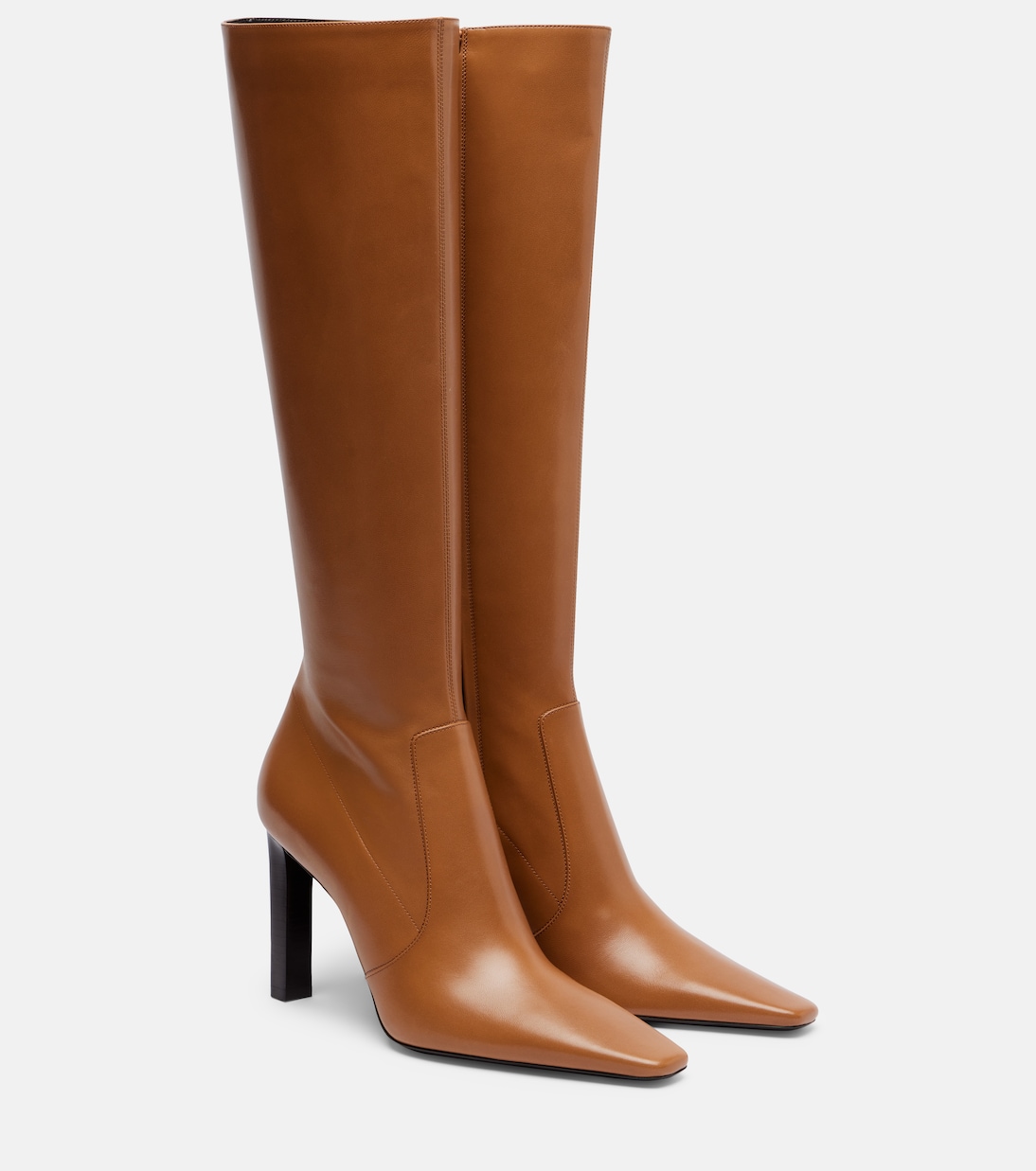 Botas altas Francoise 95 de piel | Saint Laurent