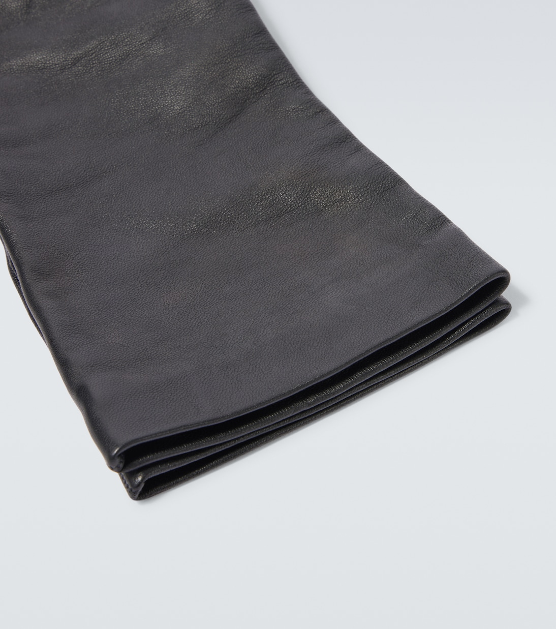 Cassandre leather gloves | Saint Laurent