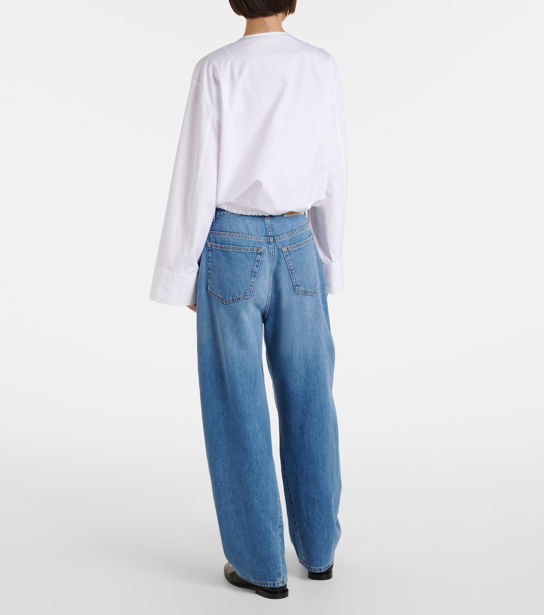 Cropped-Hemd aus Baumwollpopeline | Givenchy