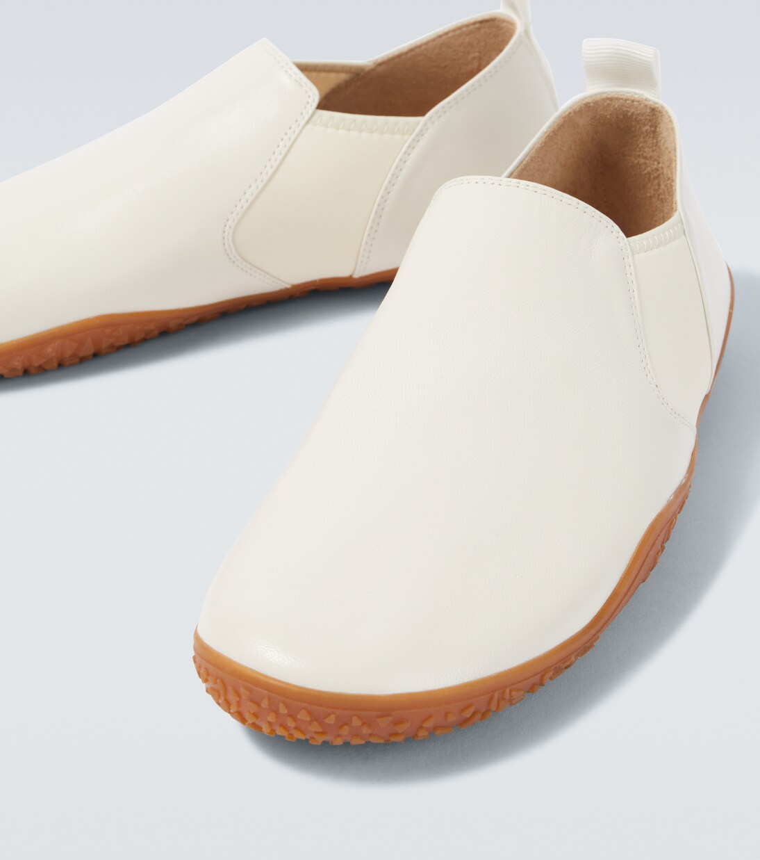 Vibram Glove leather slip-on shoes | Lemaire