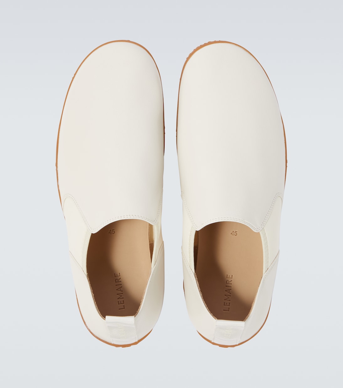 Vibram Glove leather slip-on shoes | Lemaire