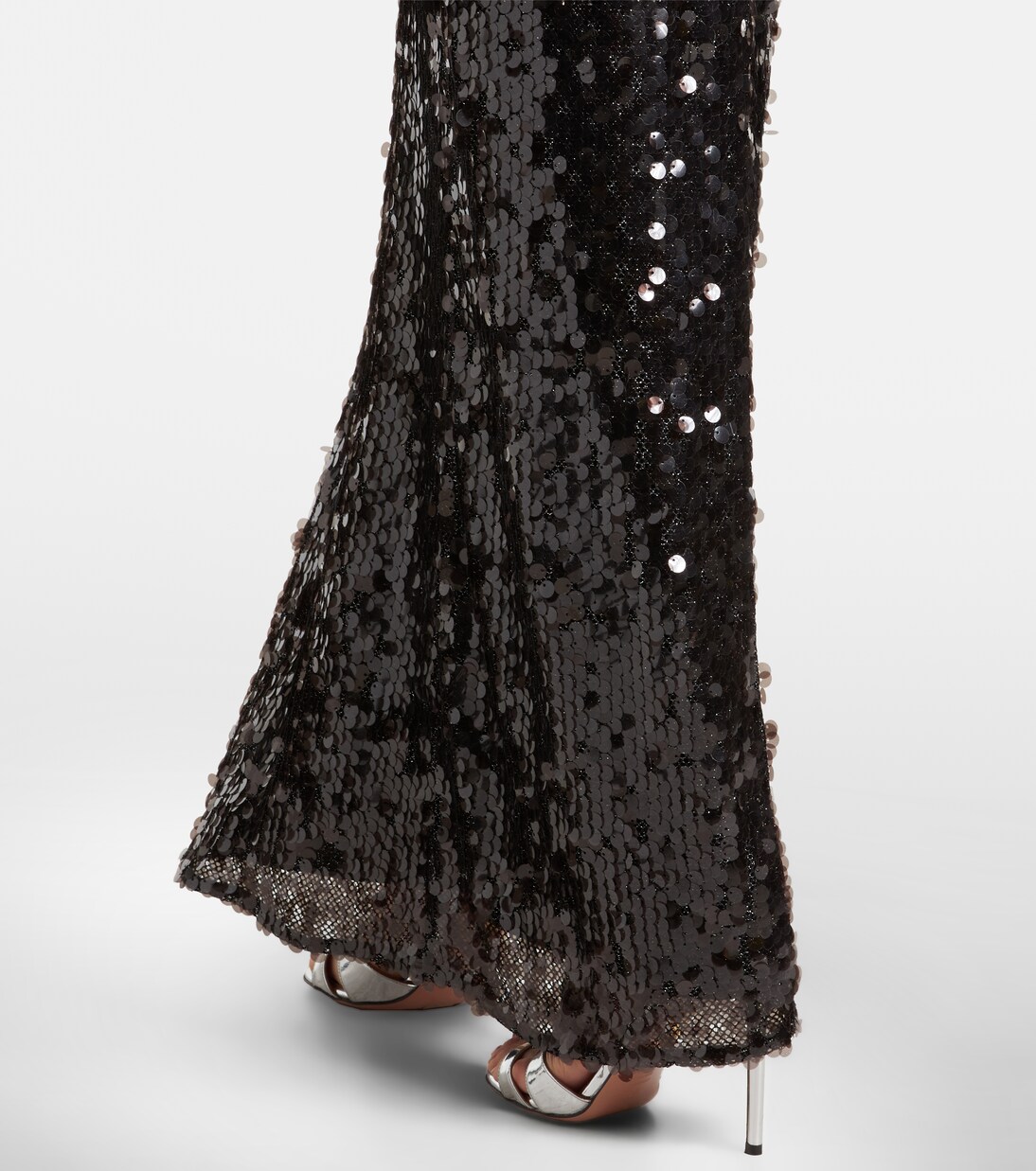 Robe longue Cristalla à ornements | Christopher Esber