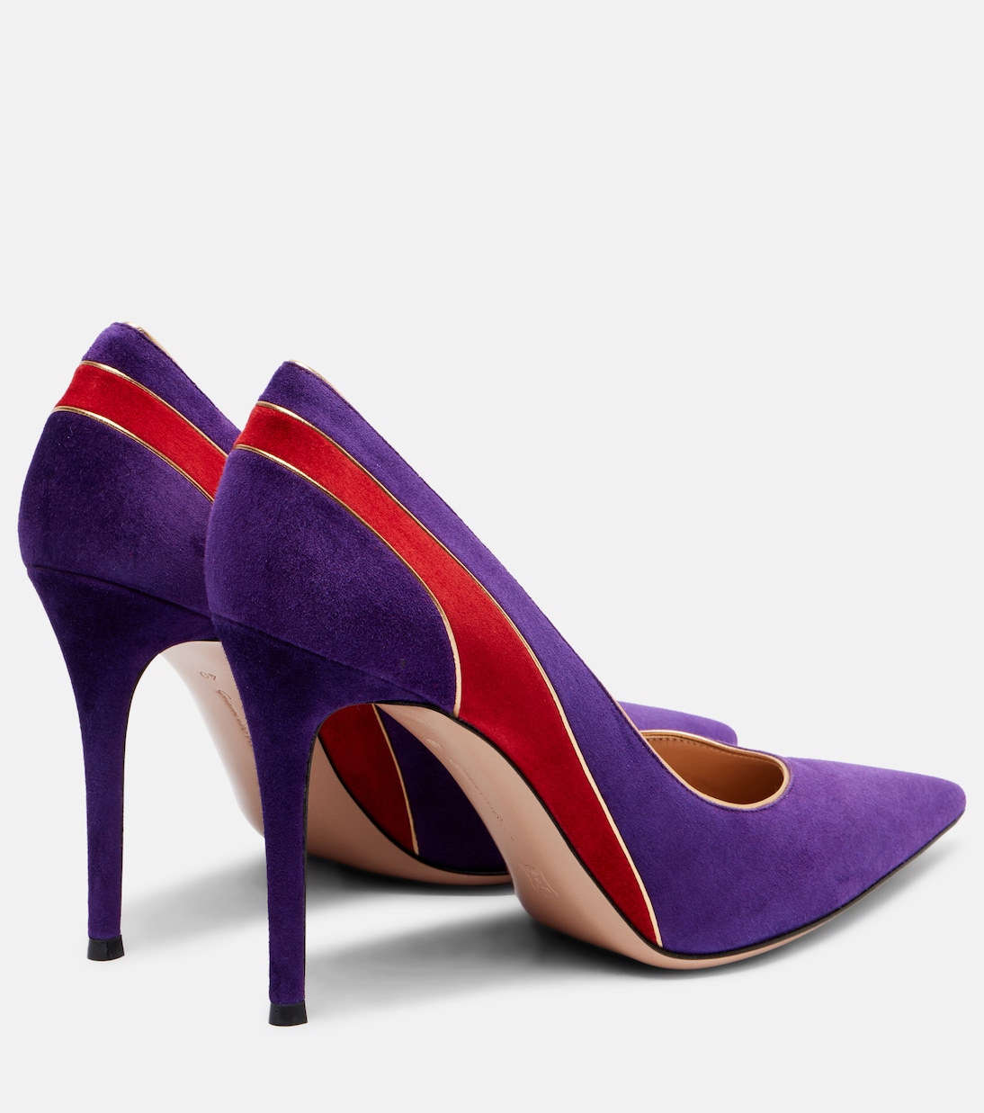 Pointy 95 스웨이드 펌프스 | Gianvito Rossi