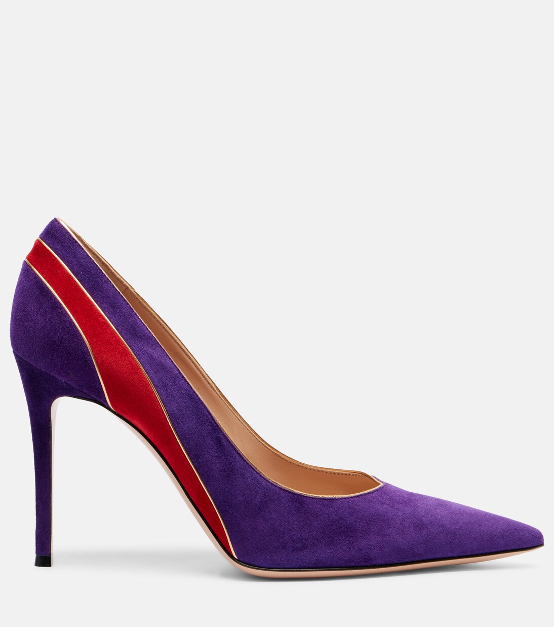 Pointy 95 스웨이드 펌프스 | Gianvito Rossi