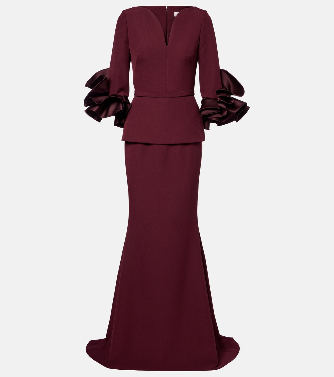 Vestido de fiesta Clemenza de crepé | Safiyaa