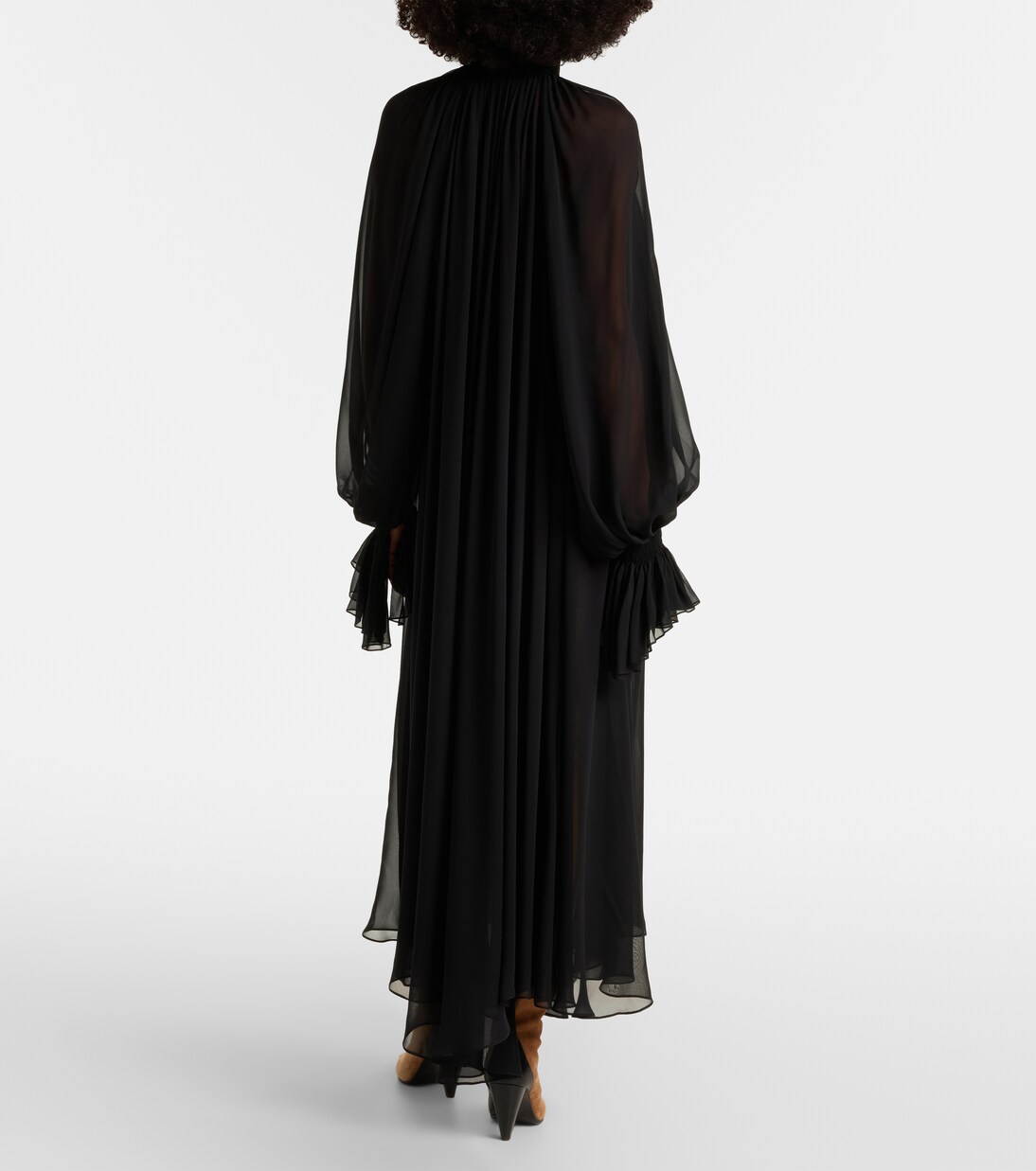 Midikleid Edgar aus Seidentüll | Khaite