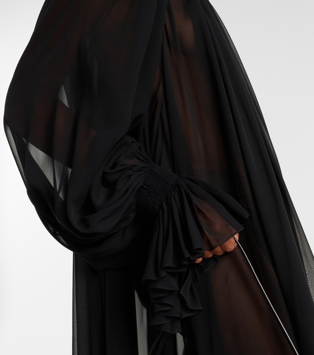 Midikleid Edgar aus Seidentüll | Khaite