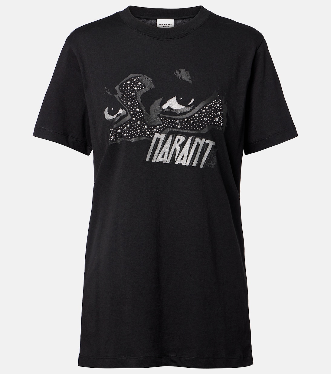 T-shirt Zoeline imprimé en coton | Marant Etoile