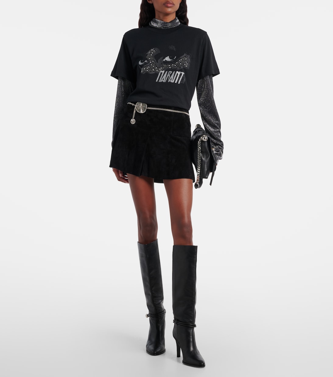 T-shirt Zoeline imprimé en coton | Marant Etoile
