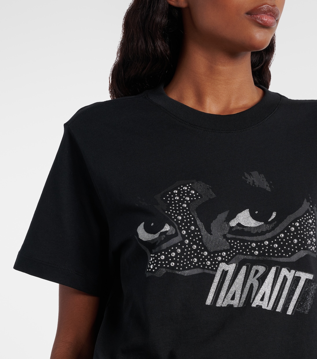 T-shirt Zoeline imprimé en coton | Marant Etoile