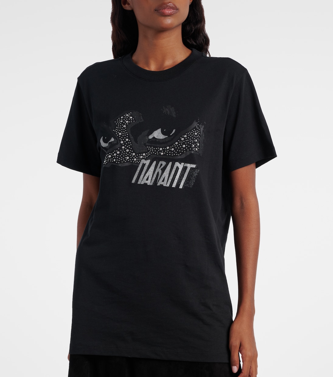 T-shirt Zoeline imprimé en coton | Marant Etoile