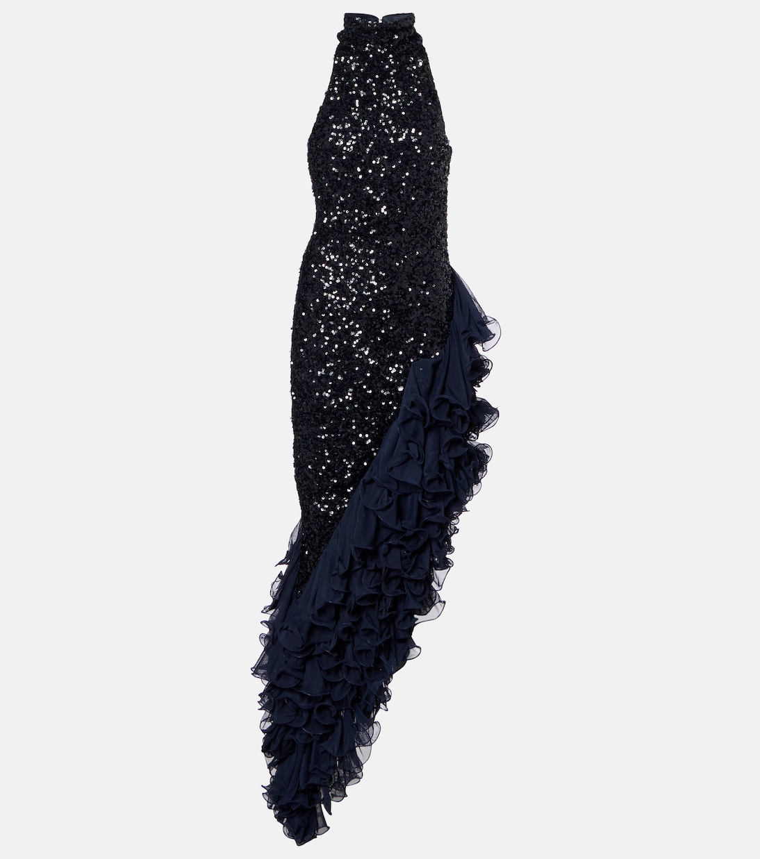Ruffled sequined cocktail dress | Rotate