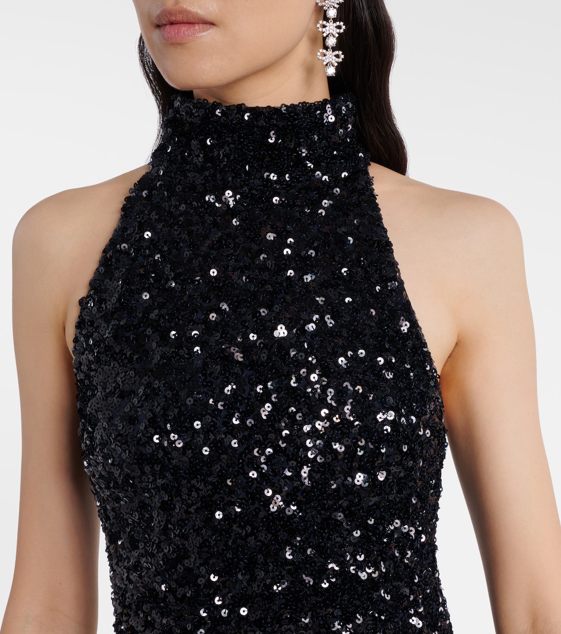 Ruffled sequined cocktail dress | Rotate