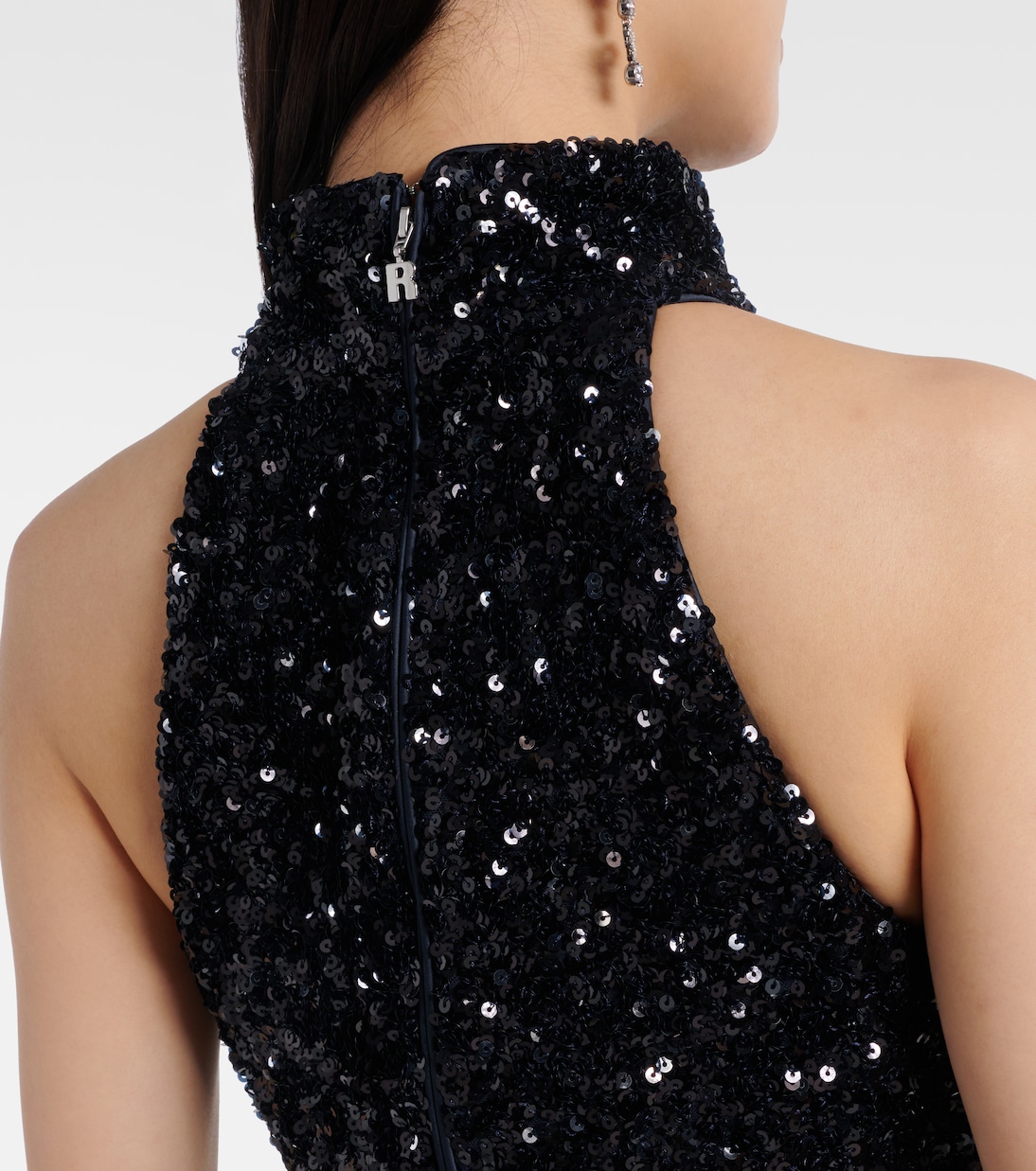 Ruffled sequined cocktail dress | Rotate
