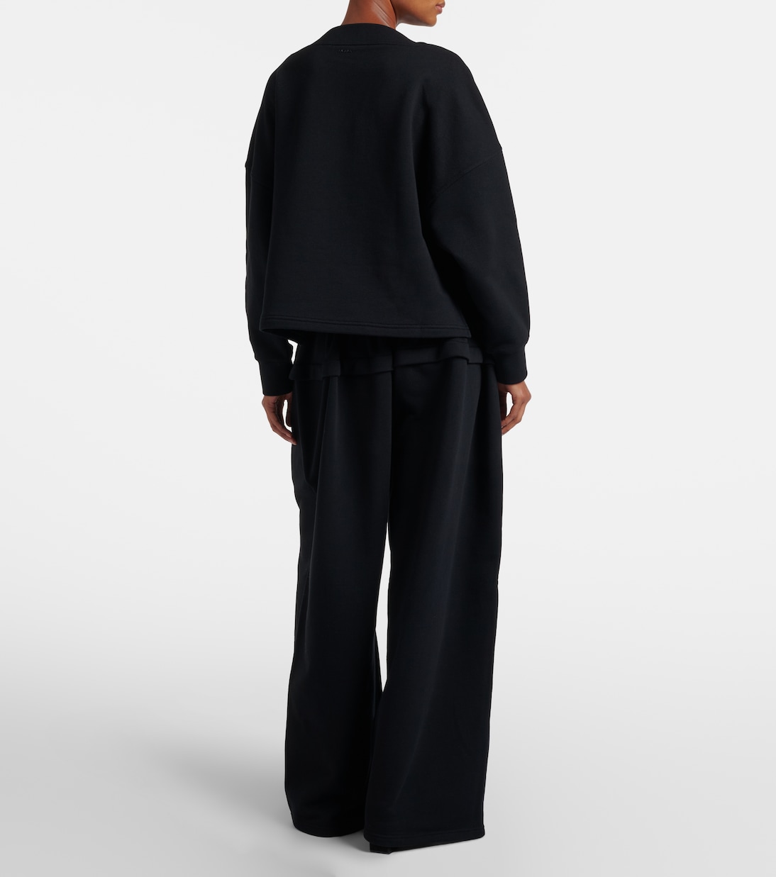 Wide-leg cotton sweatpants | Alaïa