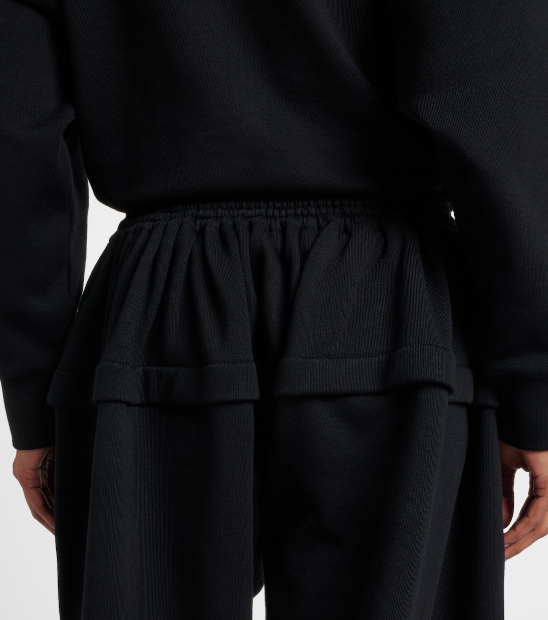 Wide-leg cotton sweatpants | Alaïa