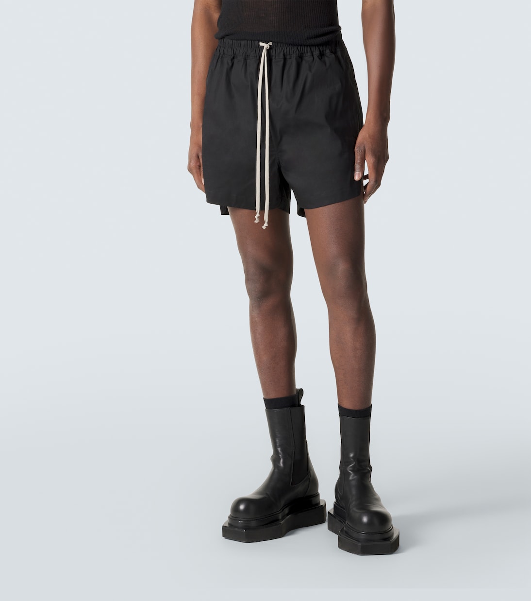 Cotton jersey shorts | Rick Owens