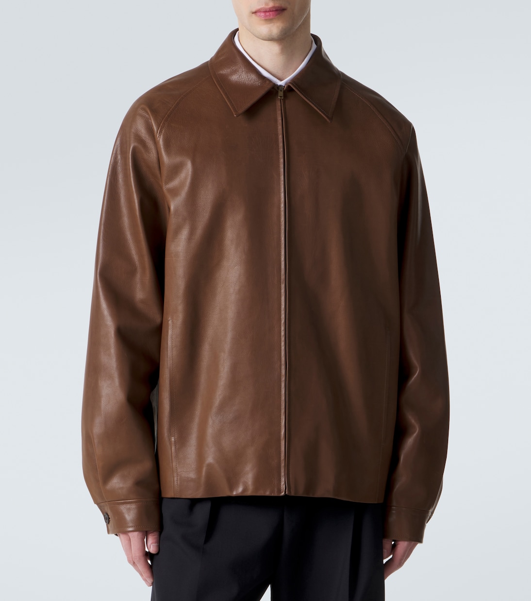 Mount leather jacket | The Row