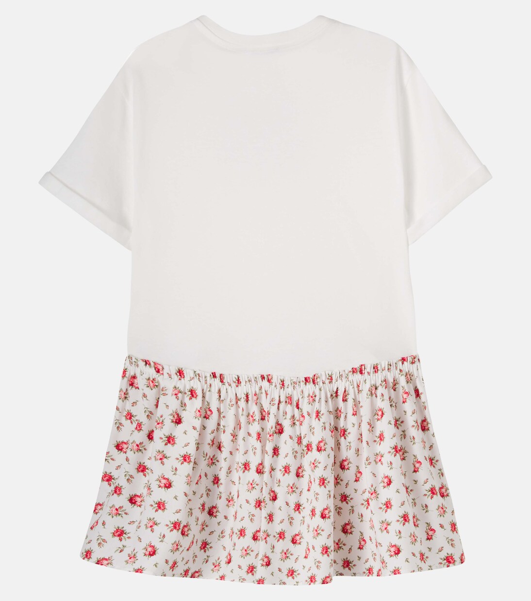 DG floral cotton dress | Dolce&Gabbana Kids