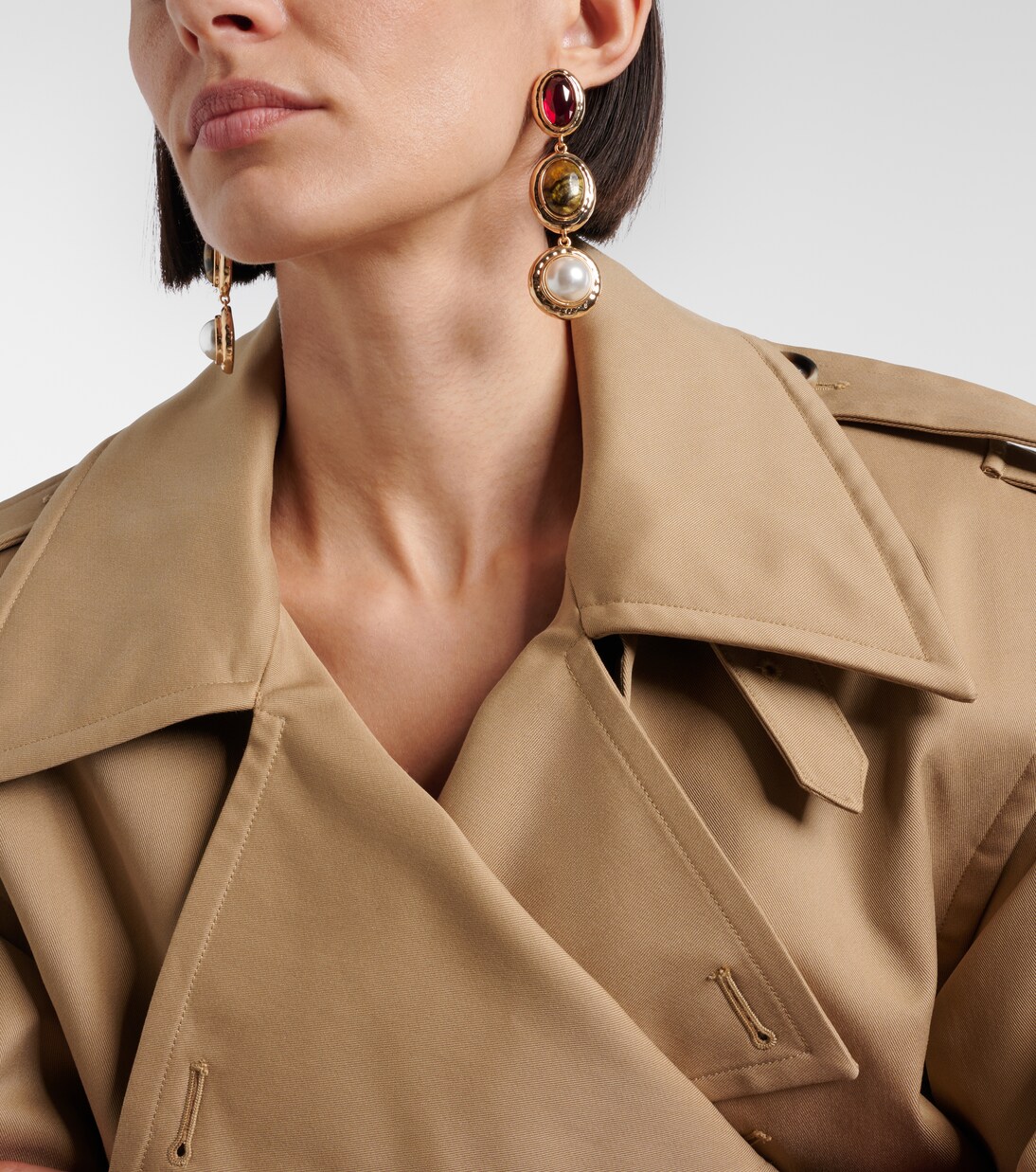 Pendientes adornados | Self-Portrait