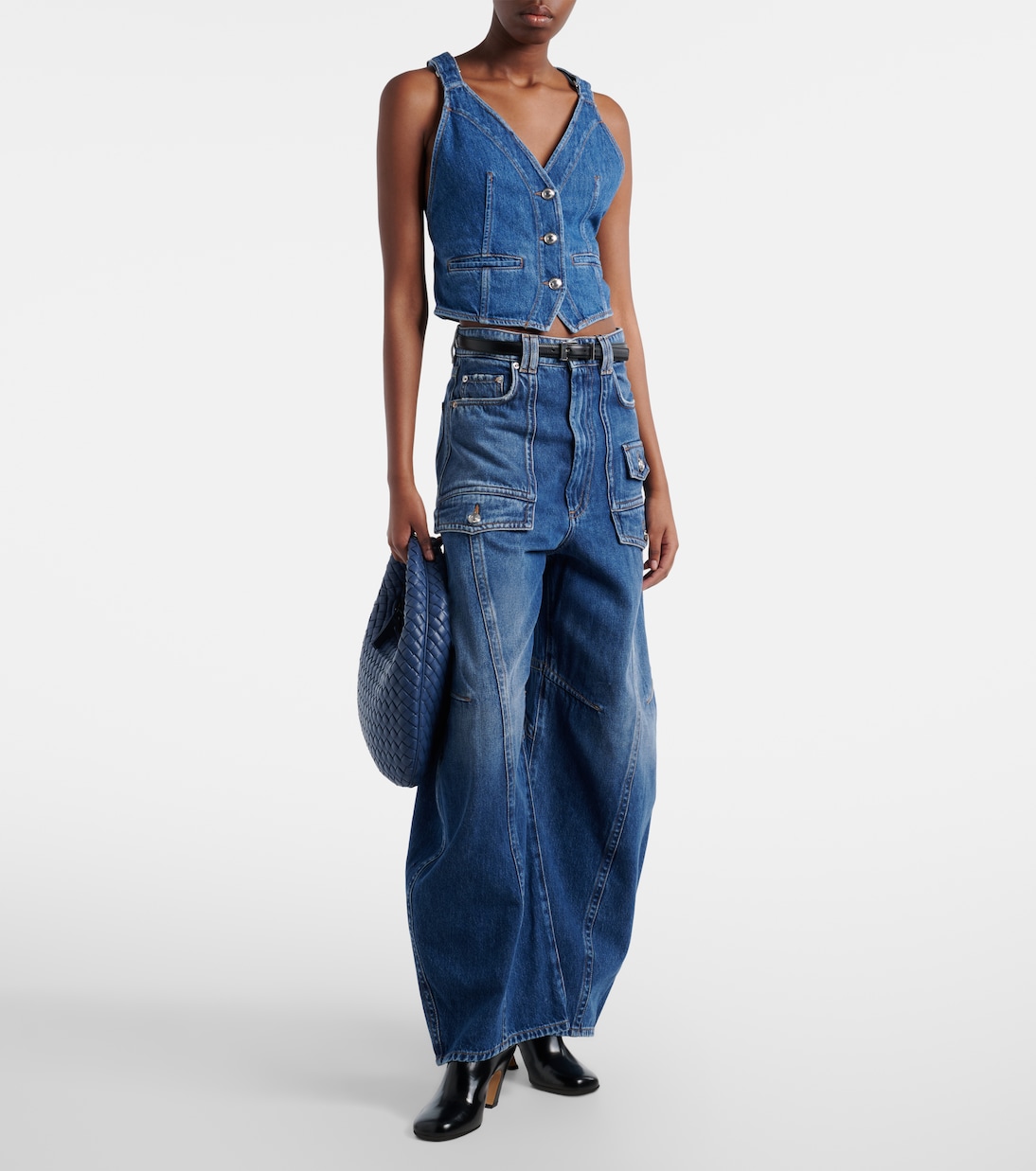 Dama denim vest | Sportmax
