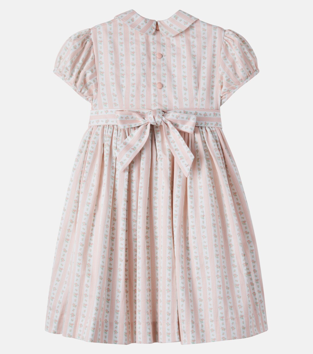 Arcadia floral smocked cotton dress | La Coqueta