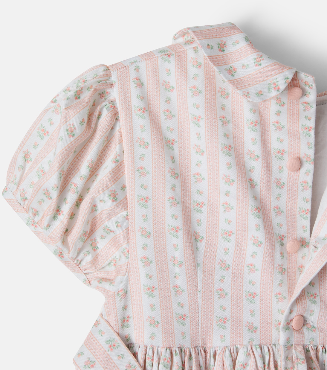 Arcadia floral smocked cotton dress | La Coqueta