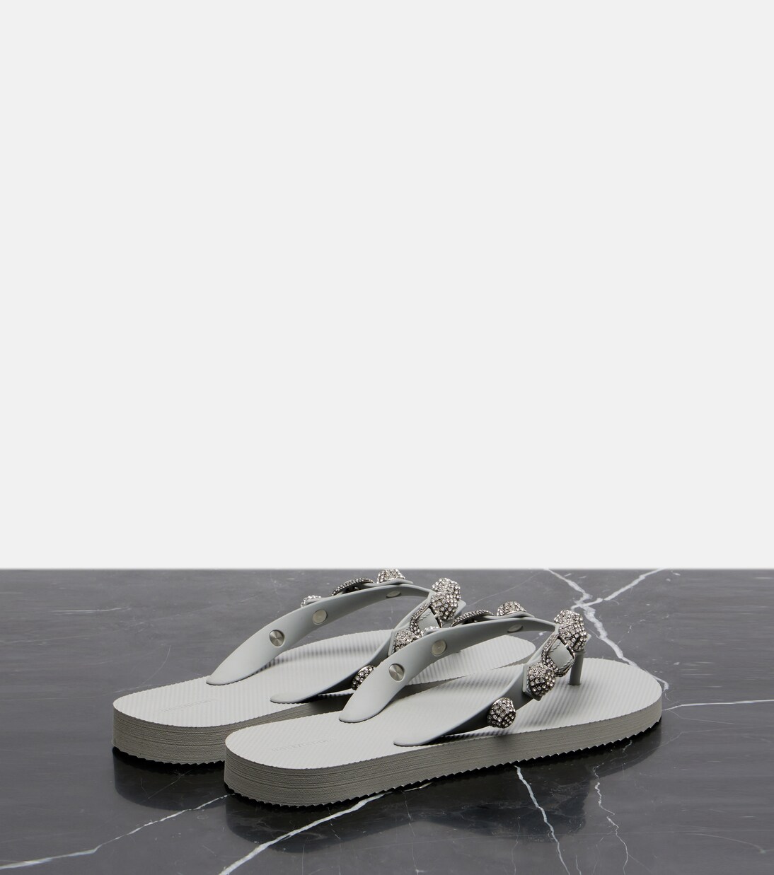 Cagole embellished thong sandals | Balenciaga