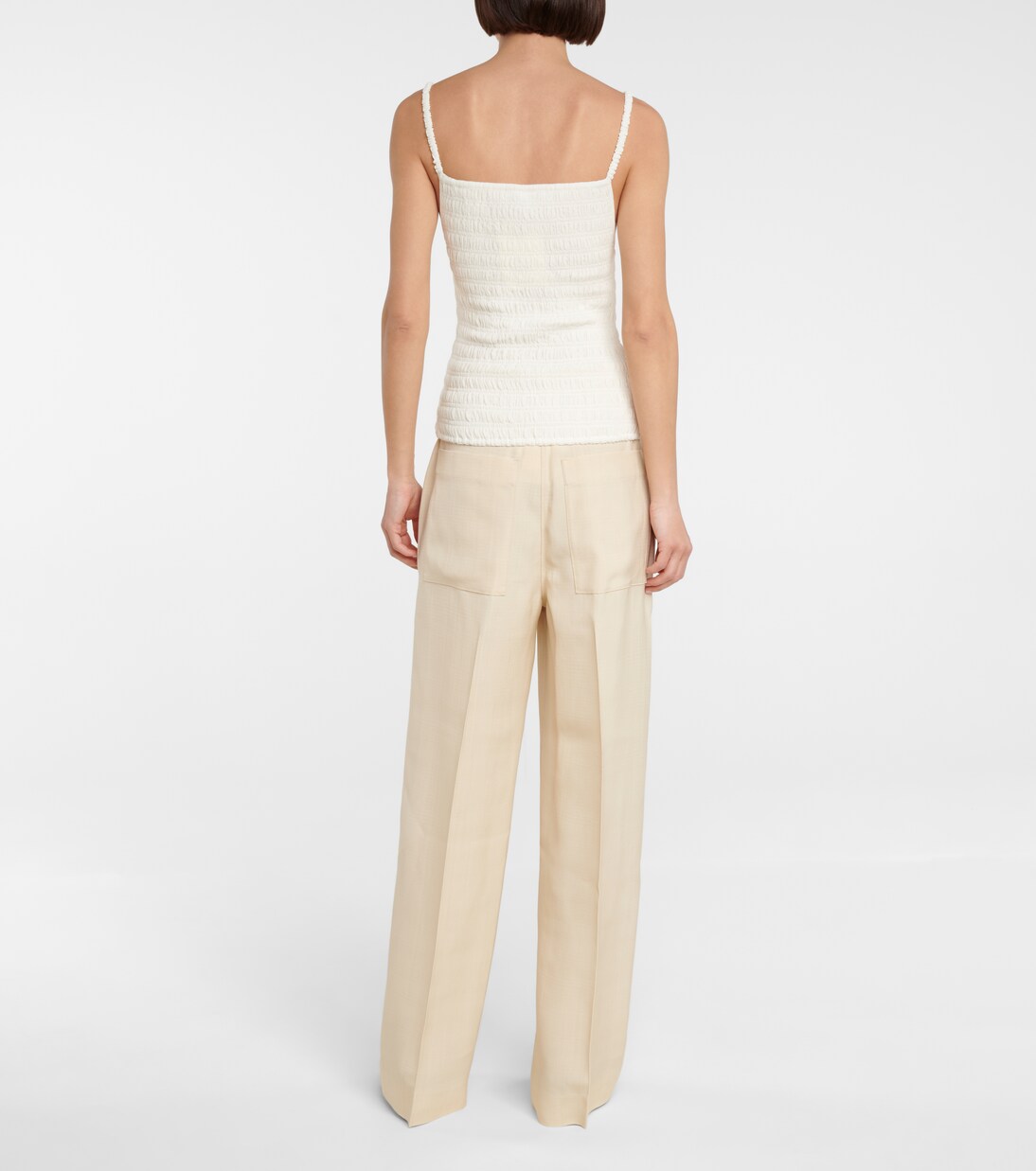 Smocked camisole | Toteme