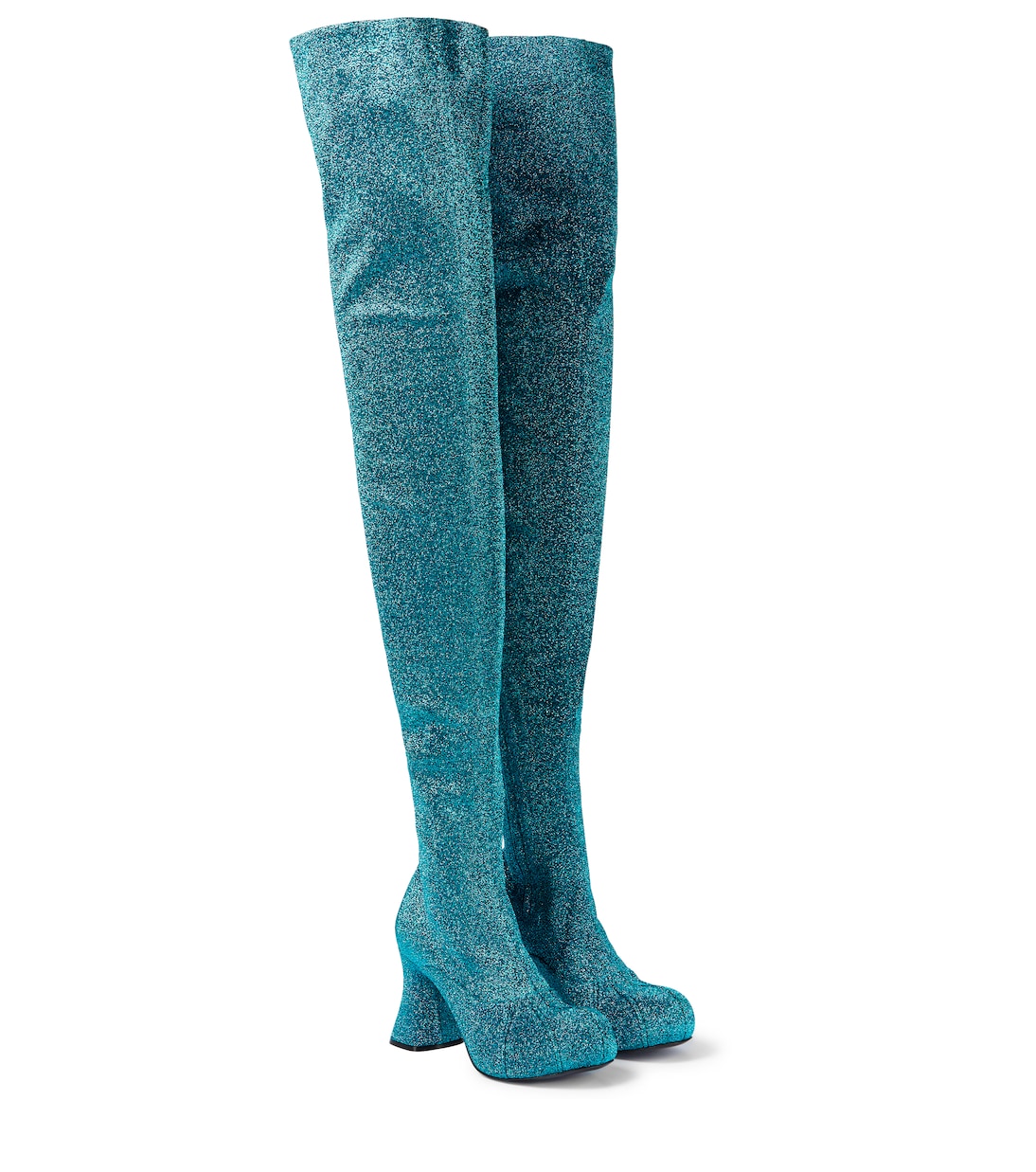 Botas mosqueteras Groove de Lurex® | Stella McCartney