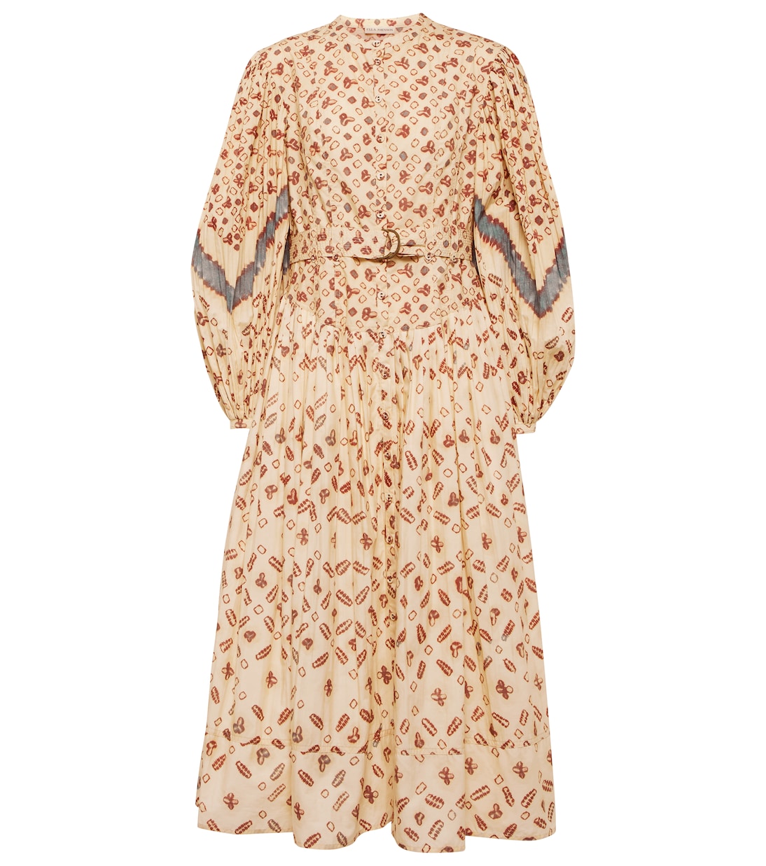 Bedrucktes Midikleid Esti aus Baumwolle | Ulla Johnson