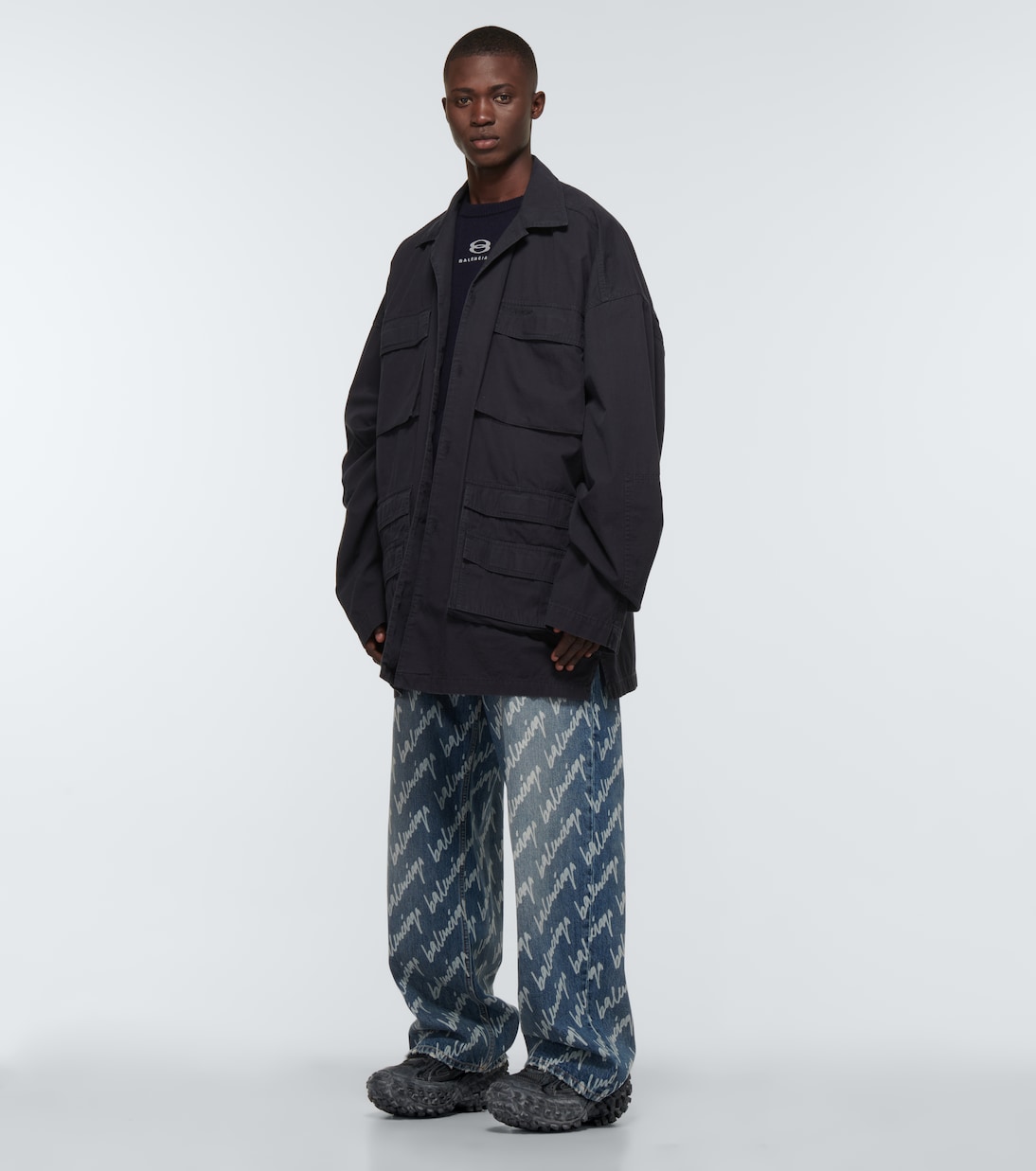 Sneakers Bouncer aus Mesh | Balenciaga