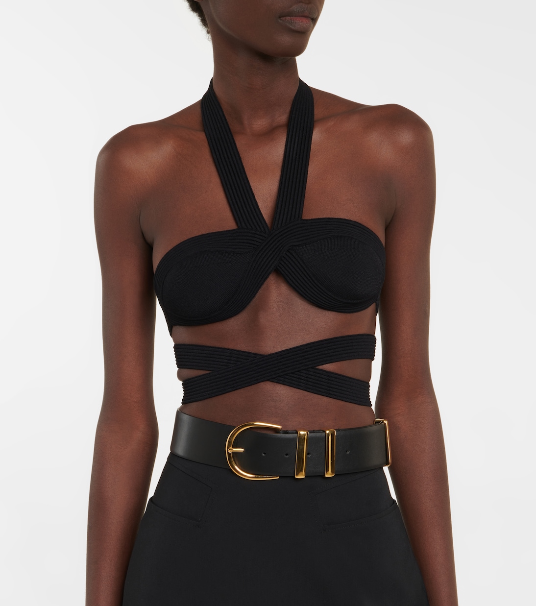 Rooke halterneck bralette | Khaite