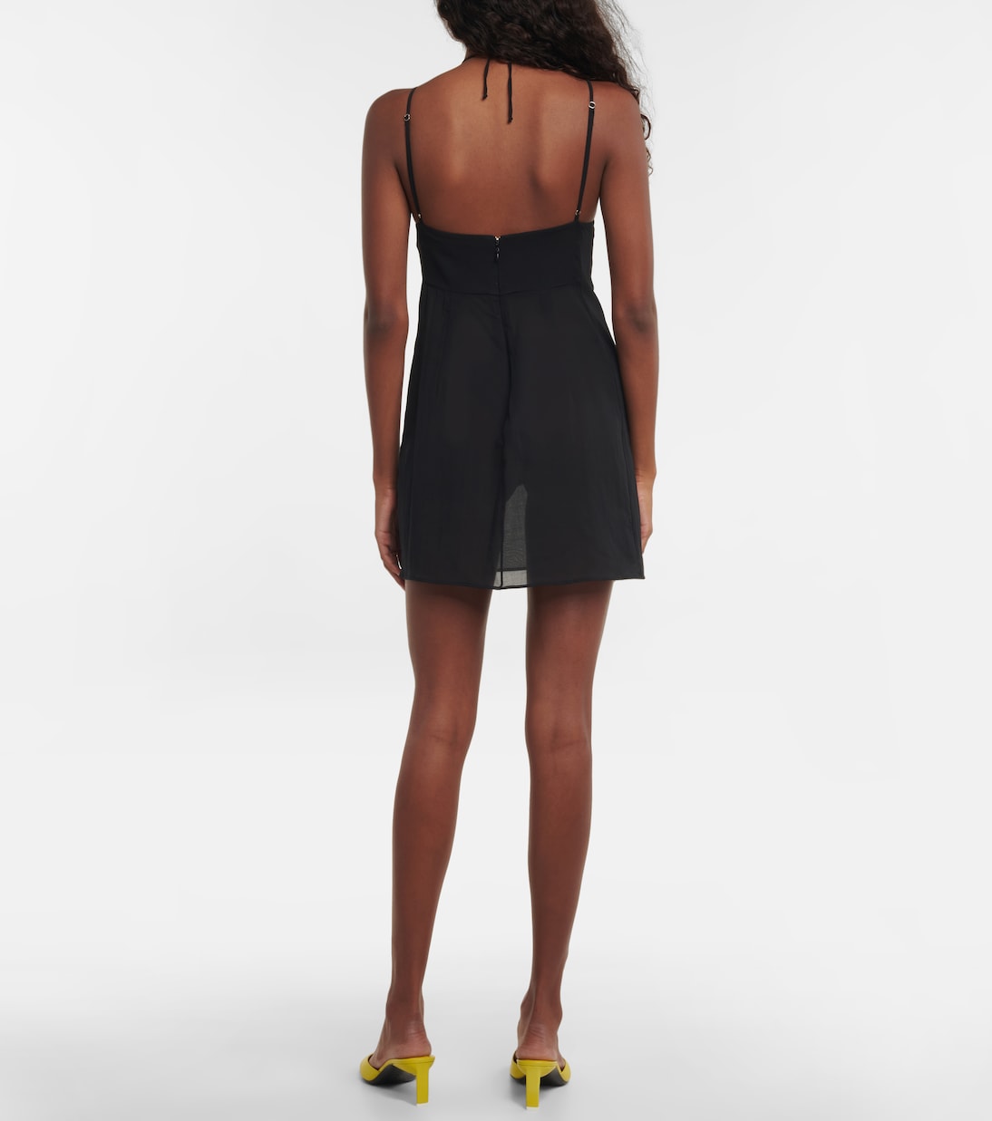 Cutout halterneck minidress | Nensi Dojaka