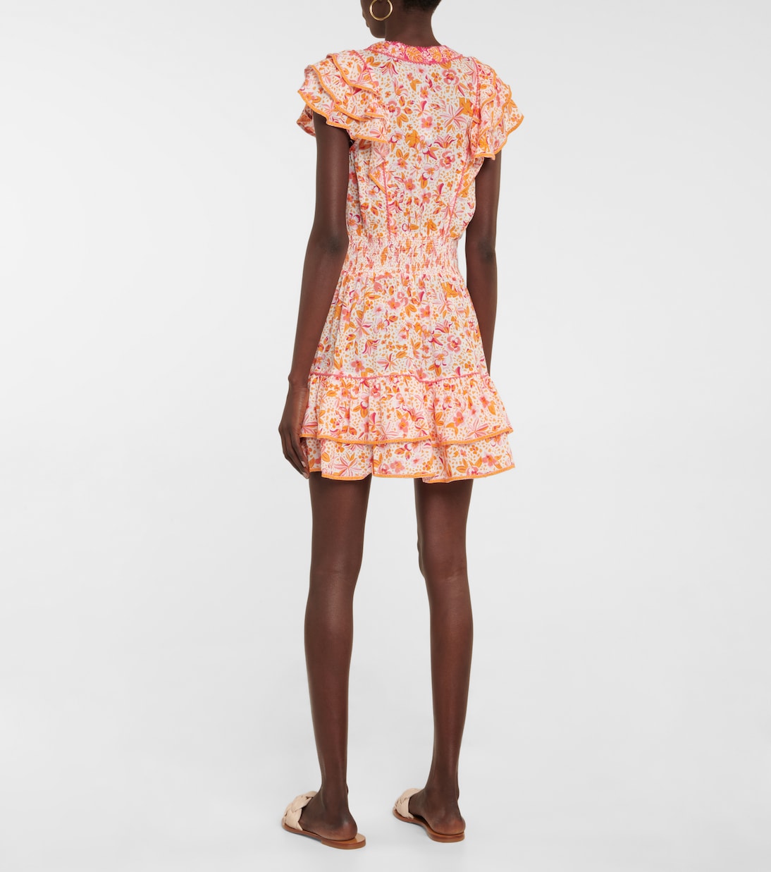 Camila floral minidress | Poupette St Barth