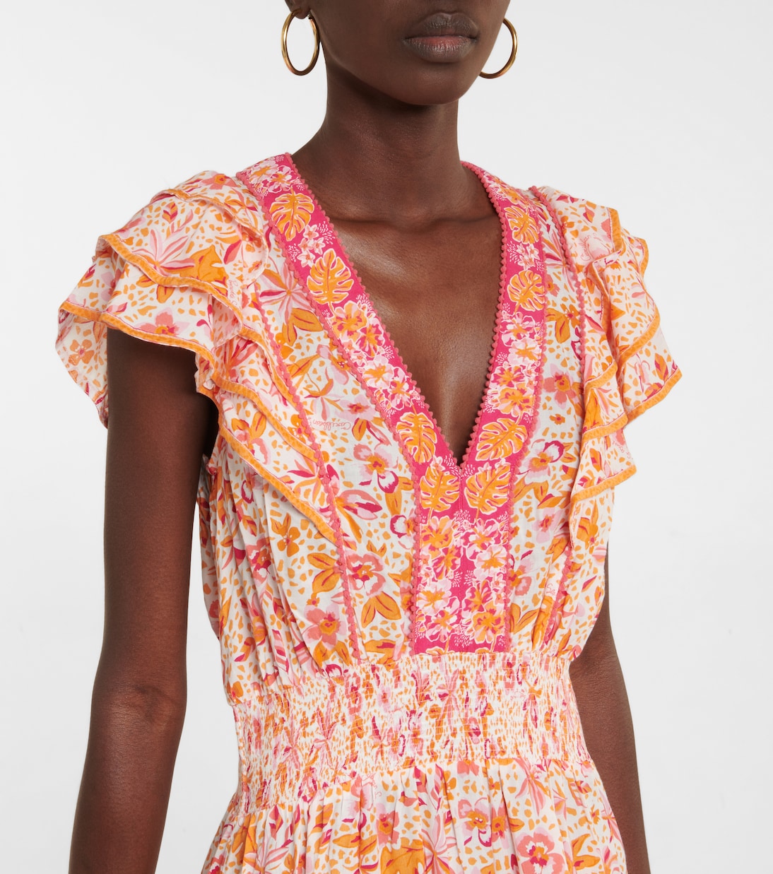 Camila floral minidress | Poupette St Barth