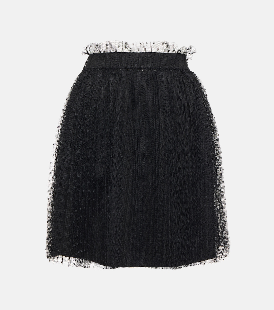 Minigonna in tulle point d'esprit | REDValentino
