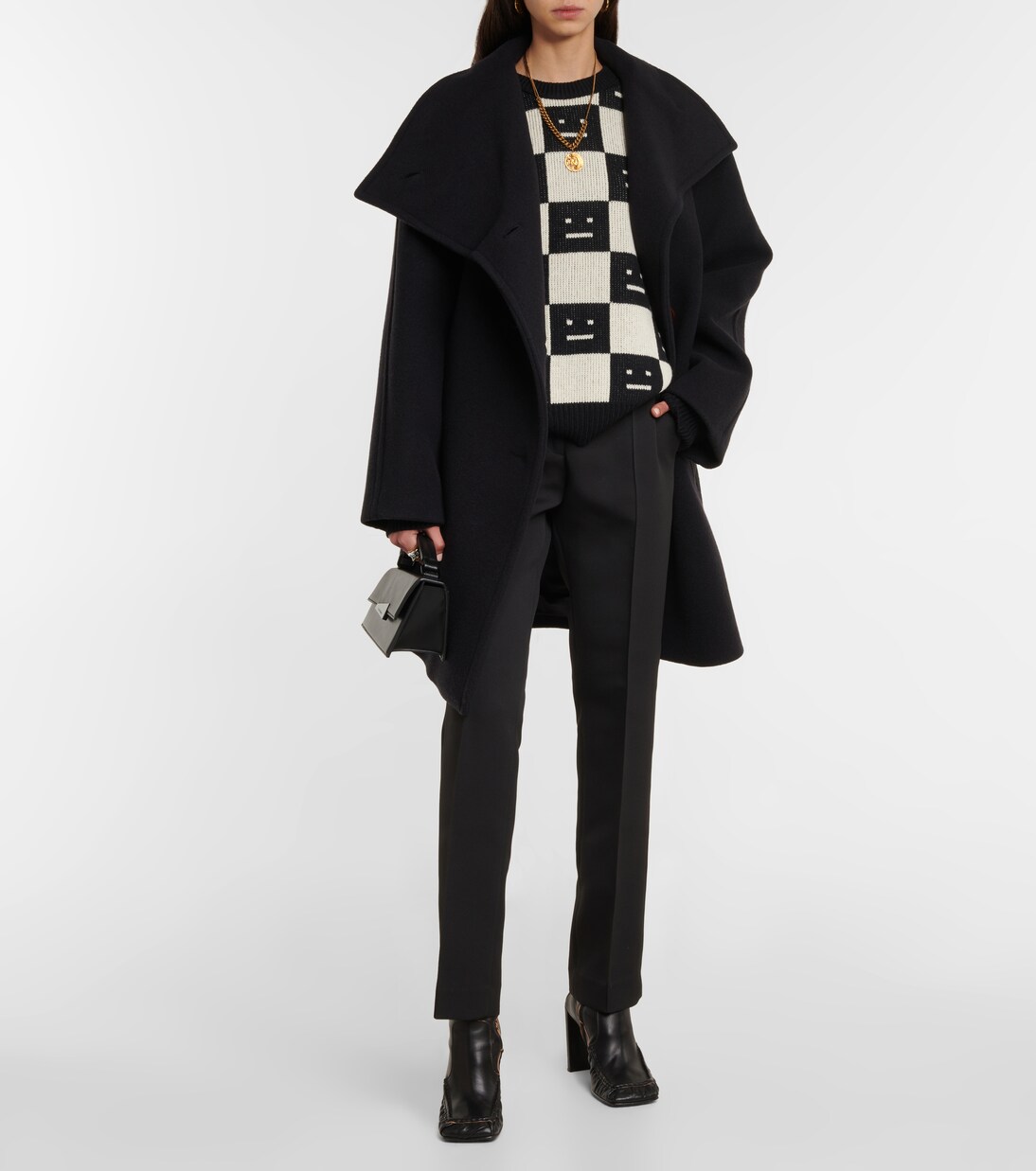 Pantalones plisados de tiro alto | Acne Studios