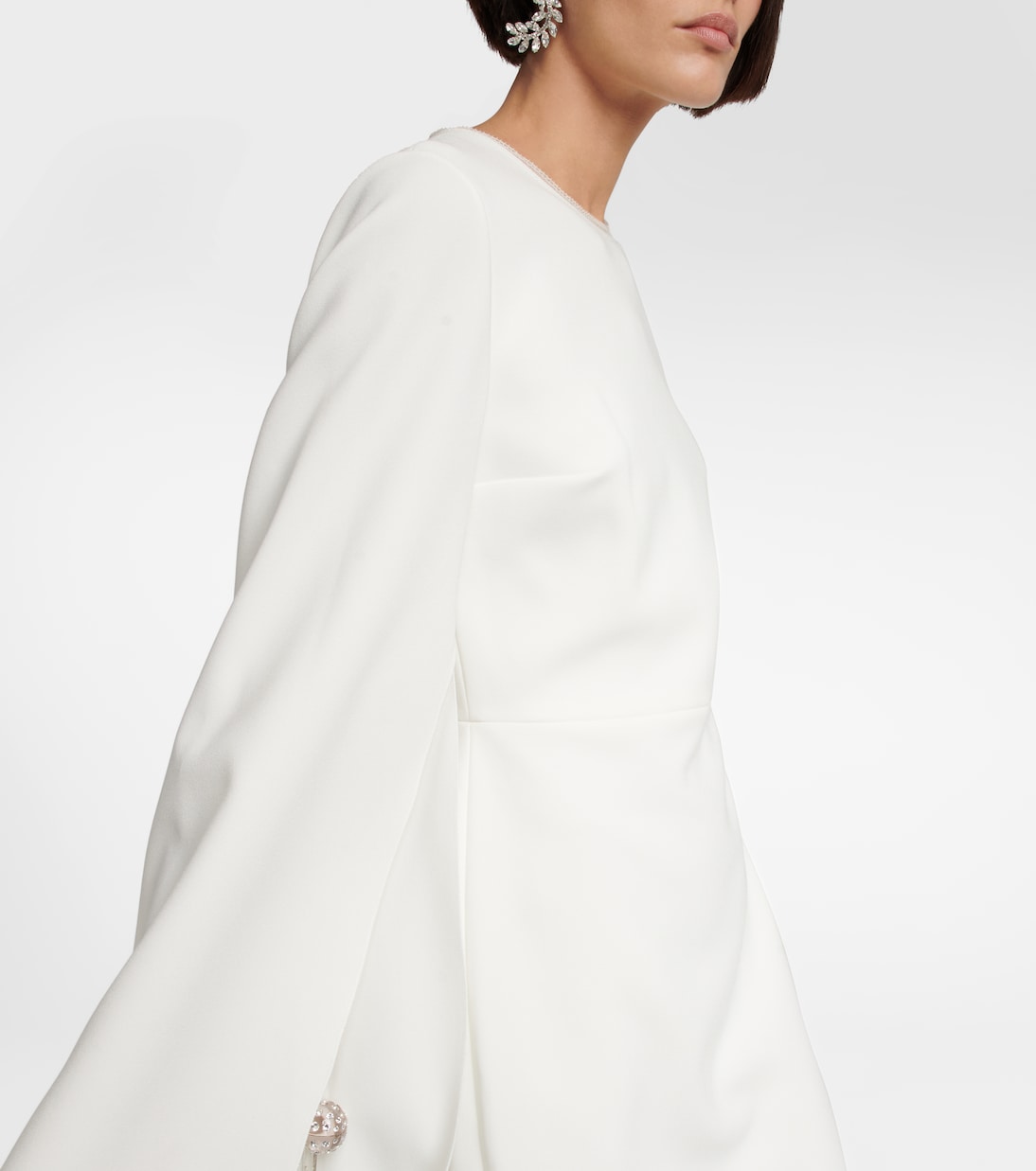 Bridal Midikleid Zimara aus Crêpe | Roksanda