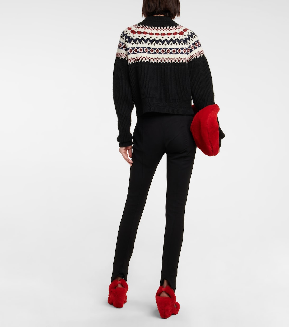 Ezra high-rise stirrup pants | Khaite