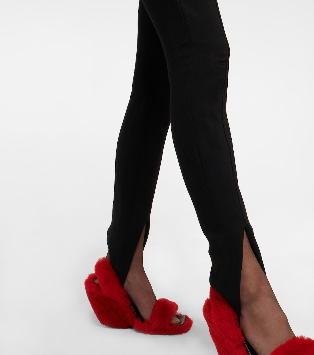 Ezra high-rise stirrup pants | Khaite