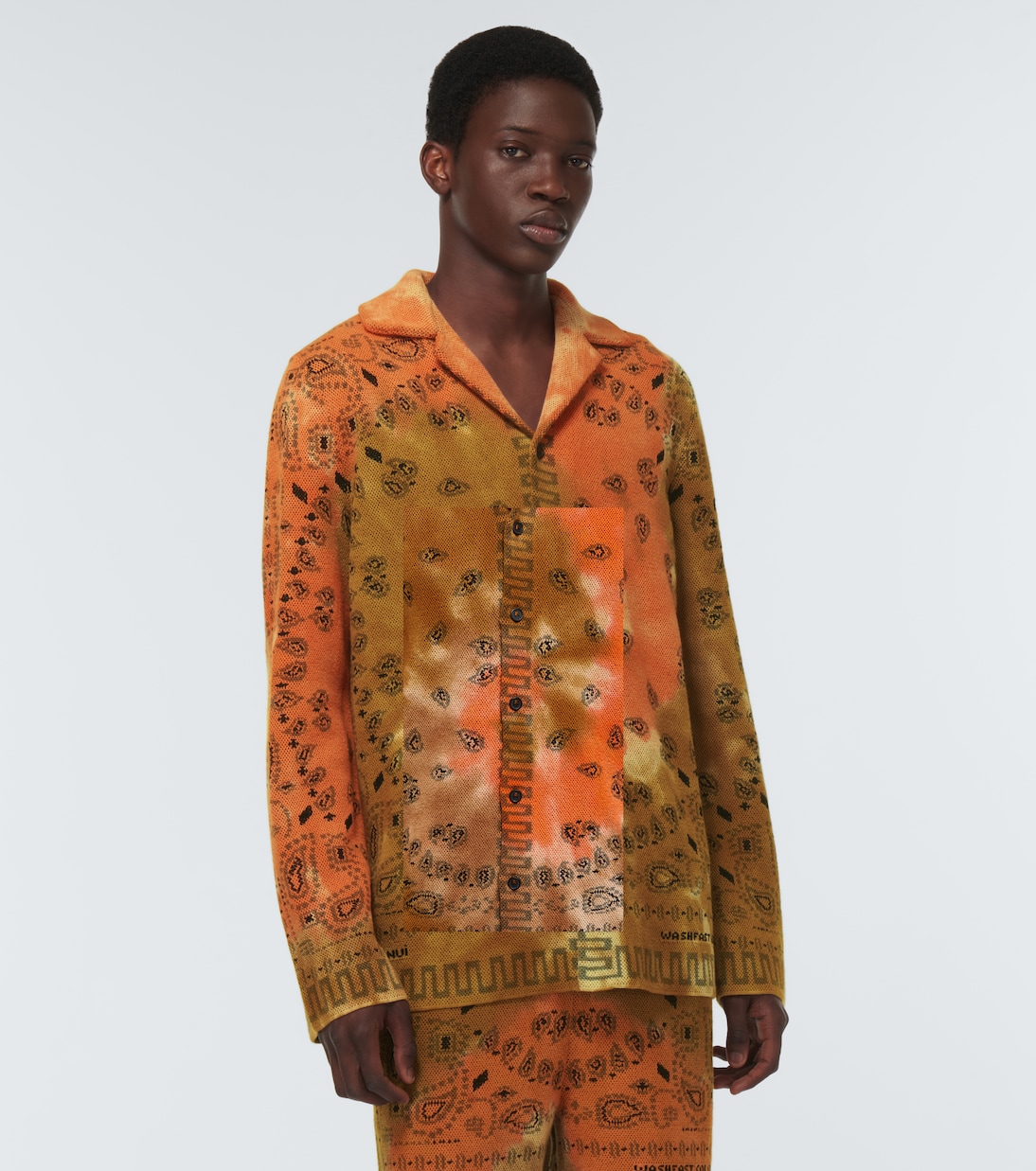 Camisa Bandana Piquet de algodón | Alanui