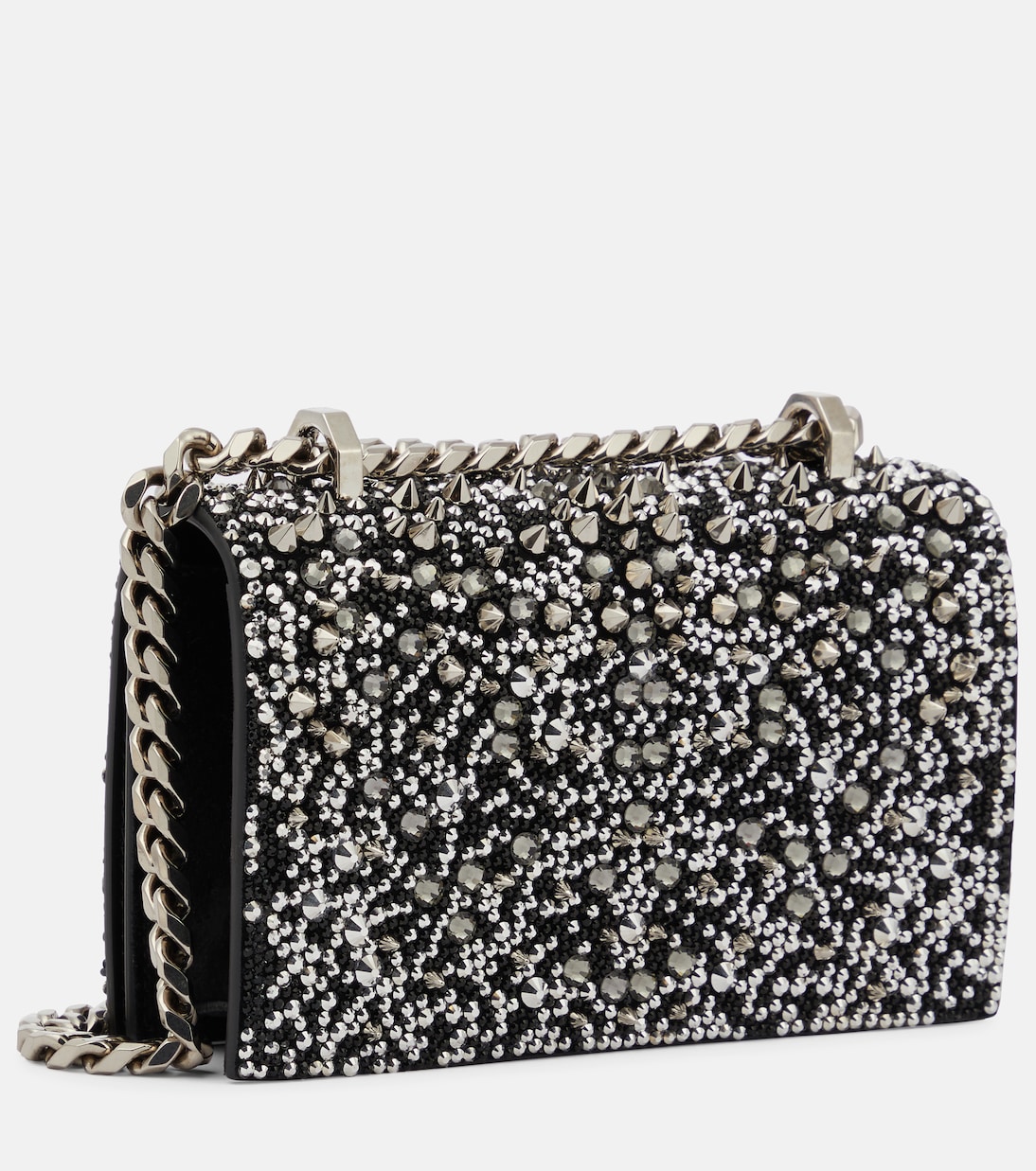 Jewelled Satchel 미니 임벨리시드 크로스백 | McQueen