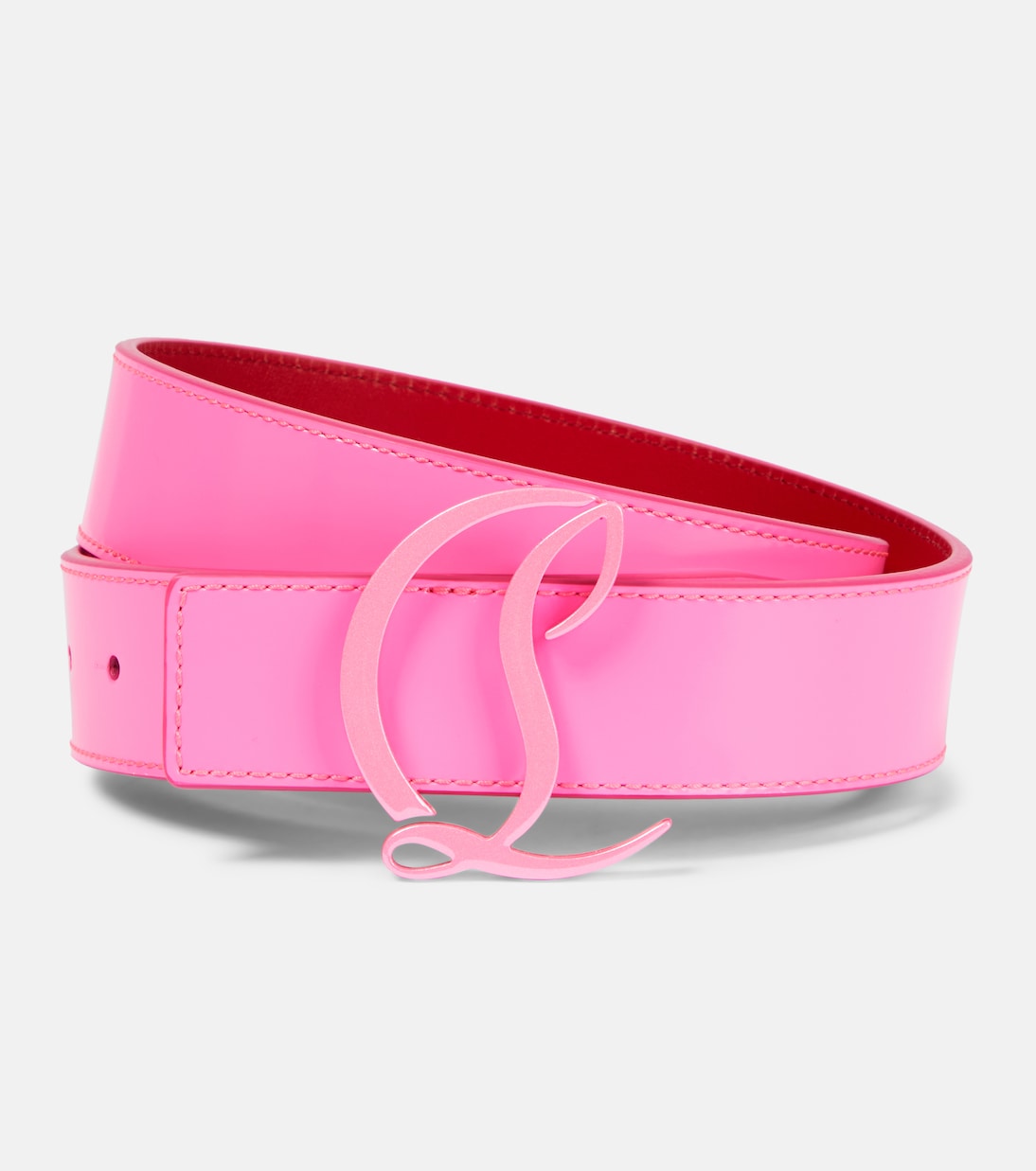 Cinturón de piel con logo | Christian Louboutin