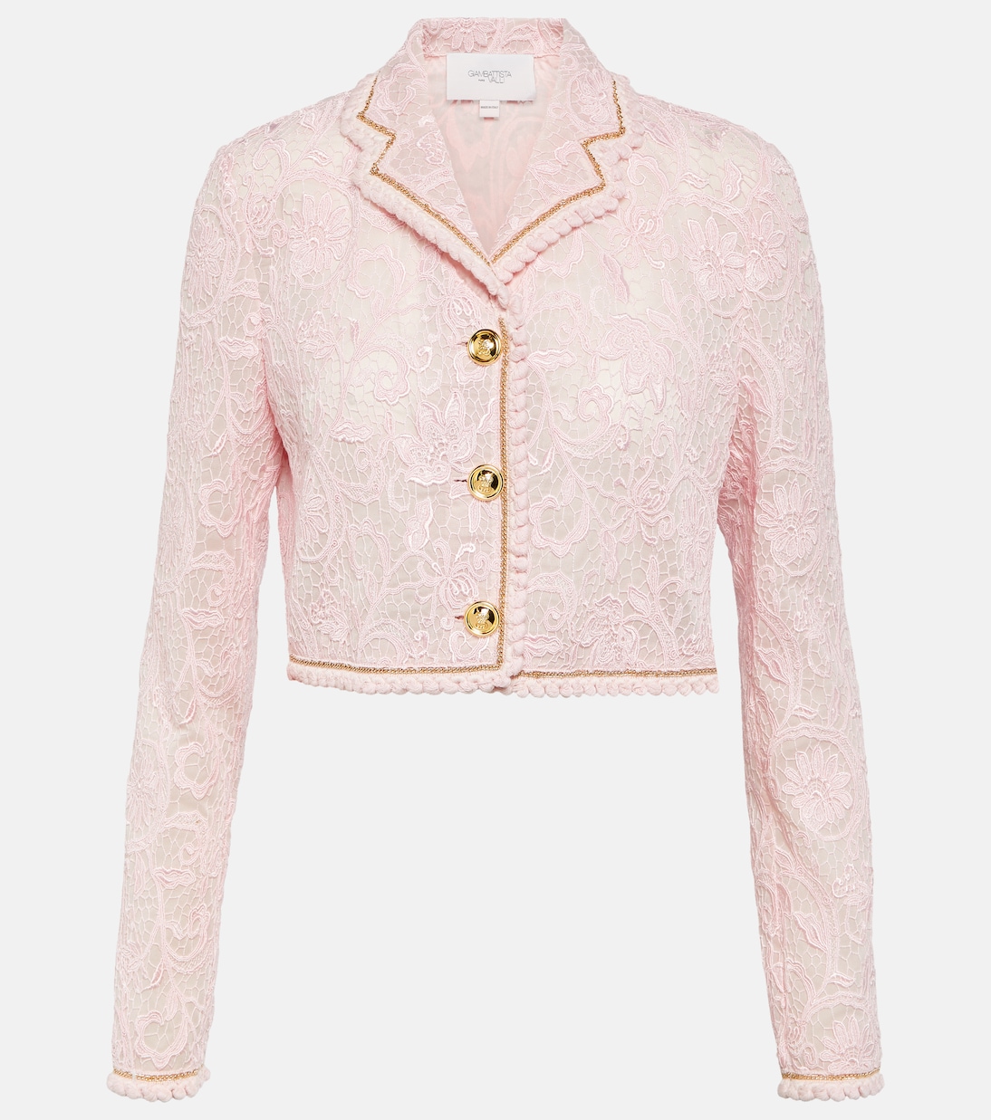 Giacca cropped in pizzo | Giambattista Valli