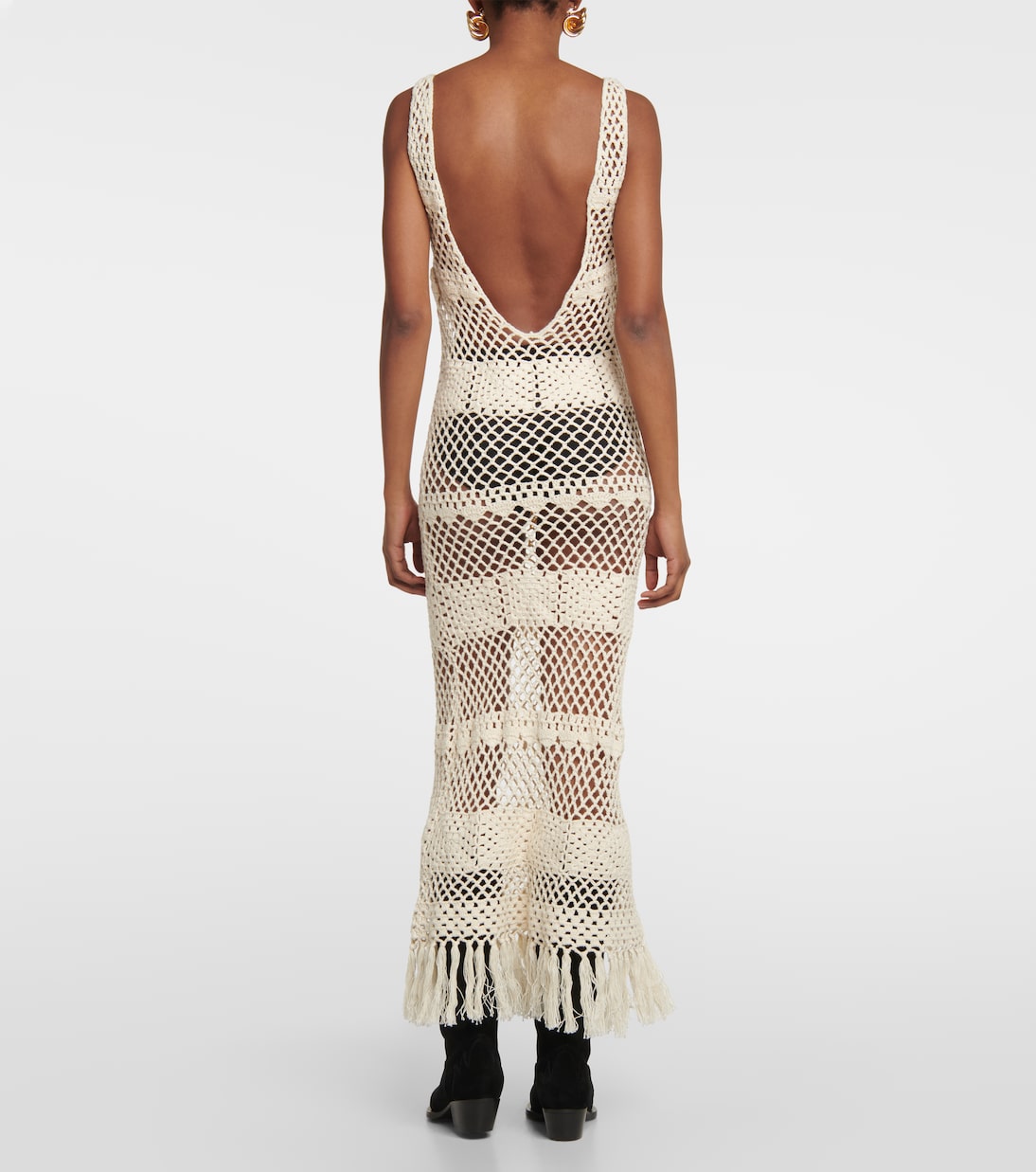 Dmitry crochet midi dress | Dodo Bar Or