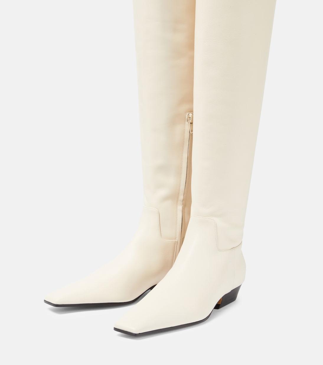 Botas mosqueteras Marfa de piel | Khaite