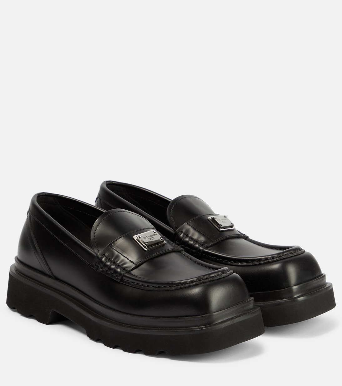 Loafers City Trek aus Leder | Dolce&Gabbana