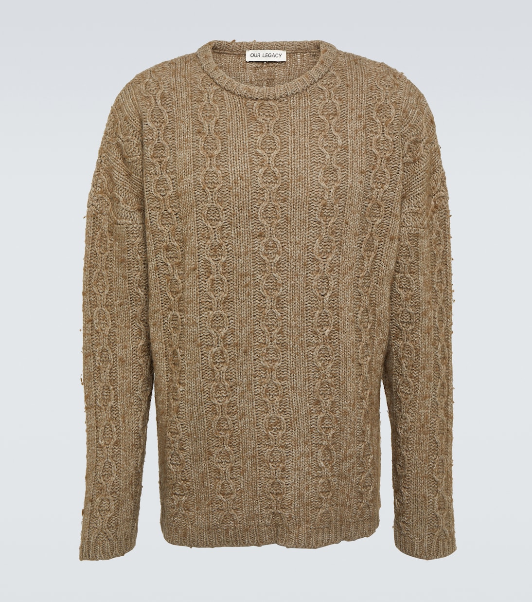 Jersey Aran de mezcla de lana | Our Legacy